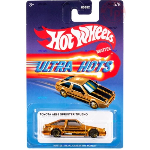 TOYOTA AE86 SPRINTER TRUENO 1/64 HOT WHEELS HRX12 HOT WHEELS