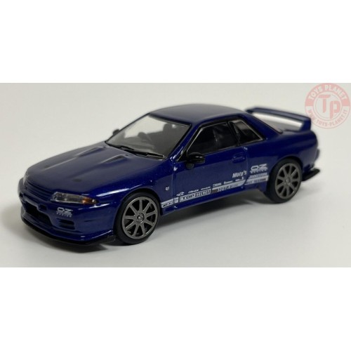 NISSAN SKYLINE GT-R TOP SECRET-METALLIC BLUE 1/64 MGT00589-R Mini Gt