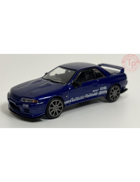 NISSAN SKYLINE GT-R TOP SECRET-METALLIC BLUE 1/64 MGT00589-R Mini Gt
