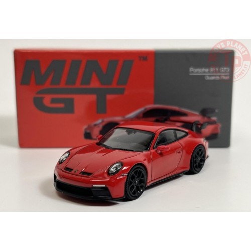 PORSCHE 911 GT3-GUARDS RED 1/64 MGT00662-L Mini Gt
