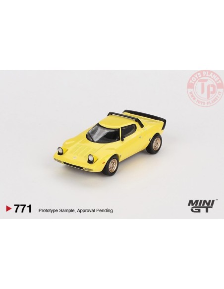 LANCIA STRATOS HF STRADALE GIALLO FLY 1975 1:64 MGT00771-L MINI GT