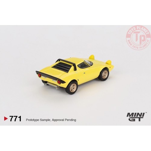 LANCIA STRATOS HF STRADALE GIALLO FLY 1975 1:64 MGT00771-L MINI GT