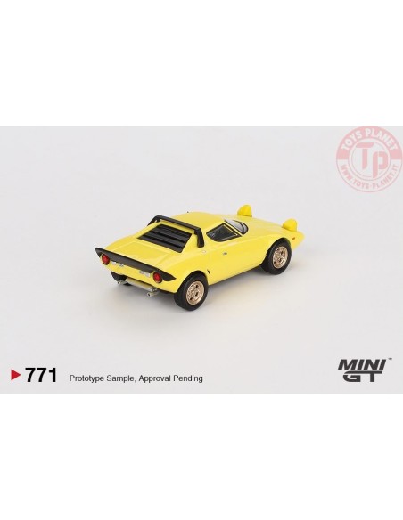 LANCIA STRATOS HF STRADALE GIALLO FLY 1975 1:64 MGT00771-L MINI GT