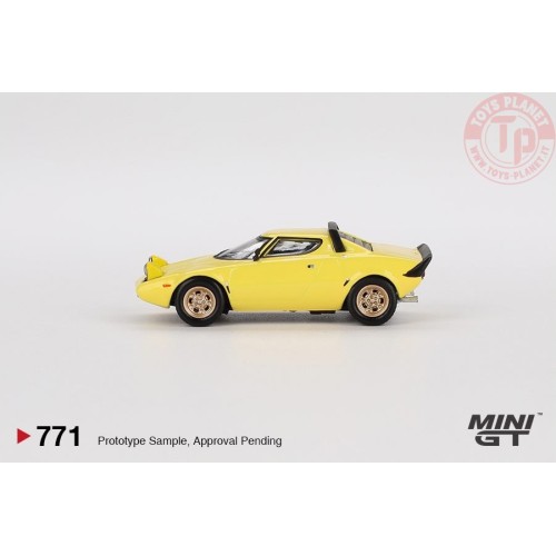 LANCIA STRATOS HF STRADALE GIALLO FLY 1975 1:64 MGT00771-L MINI GT