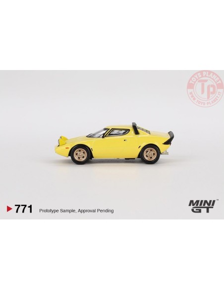 LANCIA STRATOS HF STRADALE GIALLO FLY 1975 1:64 MGT00771-L MINI GT