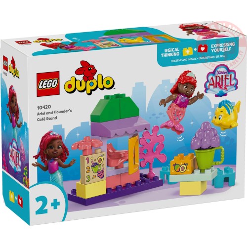 Il chiosco del caffè di Ariel e Flounder LEGO DUPLO 10420 LEGO