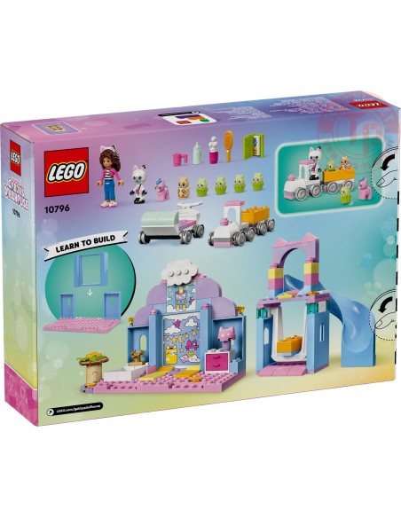 Asilo gatto-orecchio di Gabby LEGO GABBY S DOLLHOUSE 10796 LEGO Asilo gatto-orecchio di Gabby LEGO GABBY S DOLLHOUSE 10796 LEGO