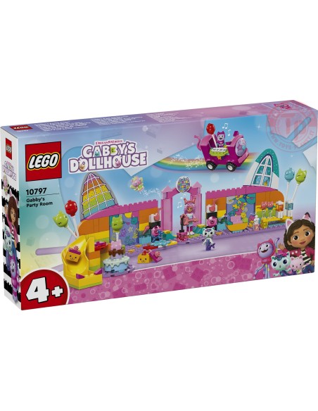 La stanza della festa di Gabby LEGO GABBY S DOLLHOUSE 10797 LEGO