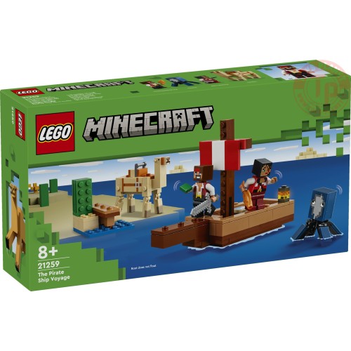 Il viaggio del galeone dei pirati LEGO MINECRAFT 21259 LEGO
