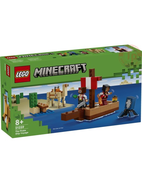 Il viaggio del galeone dei pirati LEGO MINECRAFT 21259 LEGO