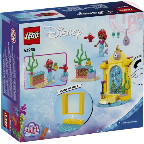 Il palcoscenico musicale di Ariel LEGO DISNEY 43235 LEGO
