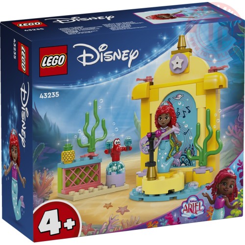Il palcoscenico musicale di Ariel LEGO DISNEY 43235 LEGO