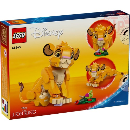Simba il cucciolo del Re Leone LEGO DISNEY 43243 LEGO