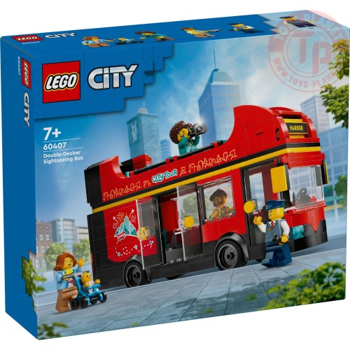 Autobus turistico rosso a due piani LEGO CITY 60407 LEGO
