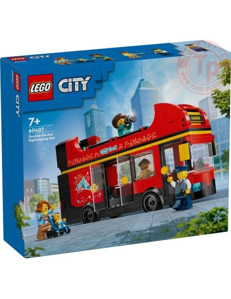 Autobus turistico rosso a due piani LEGO CITY 60407 LEGO