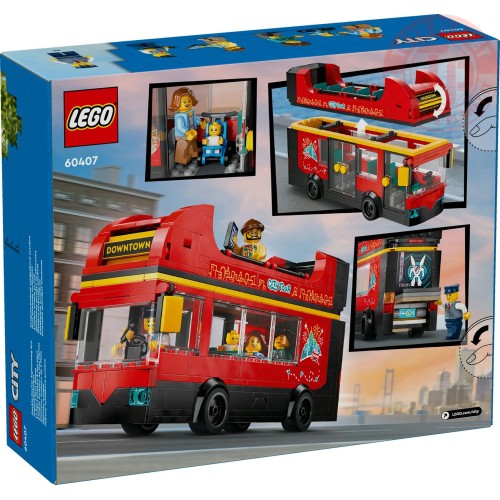 Autobus turistico rosso a due piani LEGO CITY 60407 LEGO