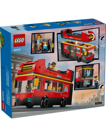 Autobus turistico rosso a due piani LEGO CITY 60407 LEGO