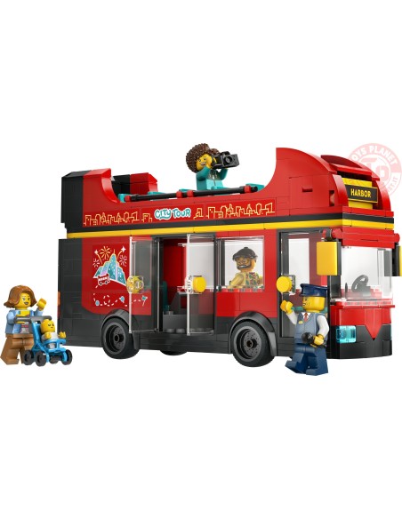 Autobus turistico rosso a due piani LEGO CITY 60407 LEGO