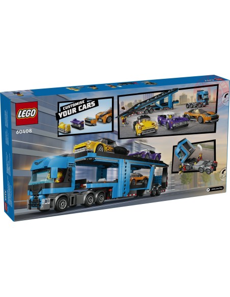 Camion trasportatore con auto sportive LEGO CITY 60408 LEGO