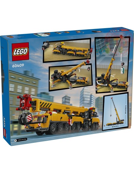 Gru da cantiere mobile gialla LEGO CITY 60409 LEGO