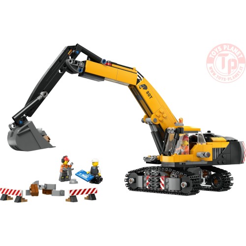 Escavatore da cantiere giallo LEGO CITY 60420 LEGO