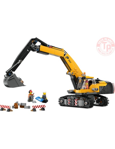 Escavatore da cantiere giallo LEGO CITY 60420 LEGO Escavatore da cantiere giallo LEGO CITY 60420 LEGO