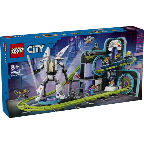 Montagne russe di Robot World LEGO CITY 60421 LEGO