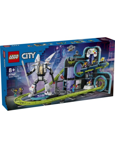 Montagne russe di Robot World LEGO CITY 60421 LEGO