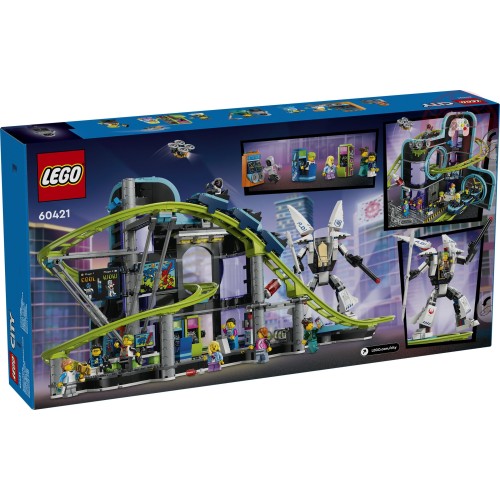 Montagne russe di Robot World LEGO CITY 60421 LEGO