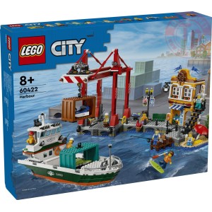 Porto e nave merci LEGO CITY 60422 LEGO