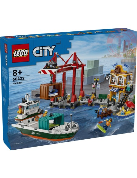 Porto e nave merci LEGO CITY 60422 LEGO