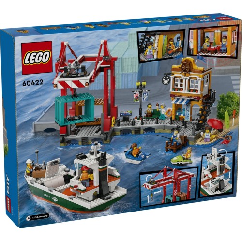 Porto e nave merci LEGO CITY 60422 LEGO