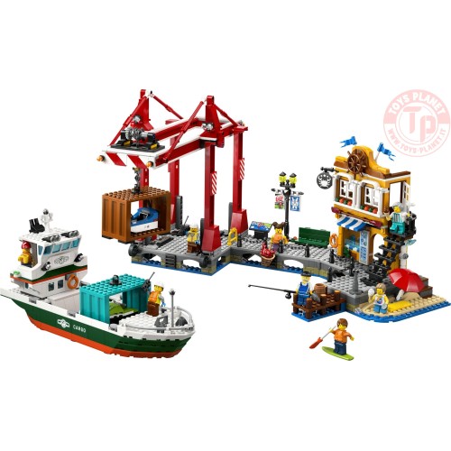Porto e nave merci LEGO CITY 60422 LEGO