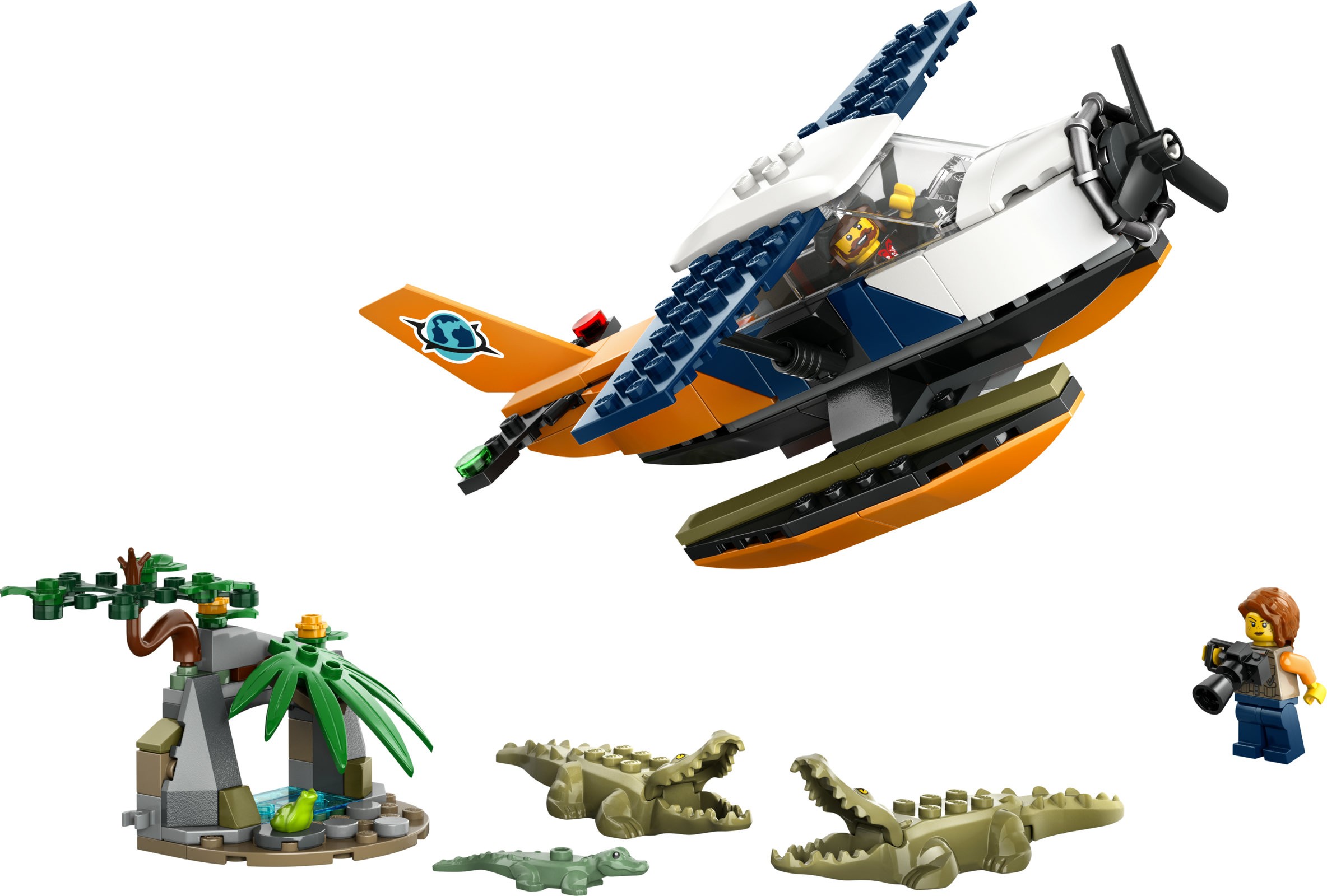 Green Toys Idrovolante Giallo - Giocattolo Da Bagno E Piscina In Plastica Riciclata - 2