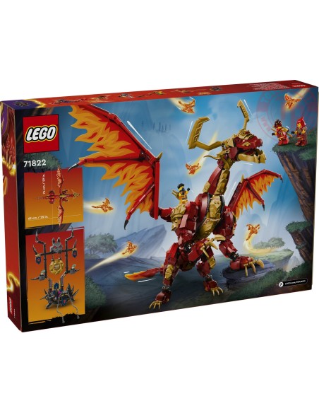 Drago-Sorgente del Movimento LEGO NINJAGO 71822 LEGO Drago-Sorgente del Movimento LEGO NINJAGO 71822 LEGO