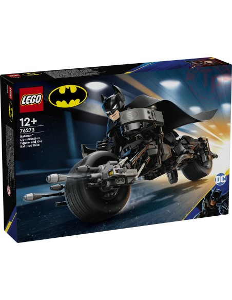 Personaggio costruibile di Batman con Bat-Pod LEGO DC BATMAN 76273 LEGO