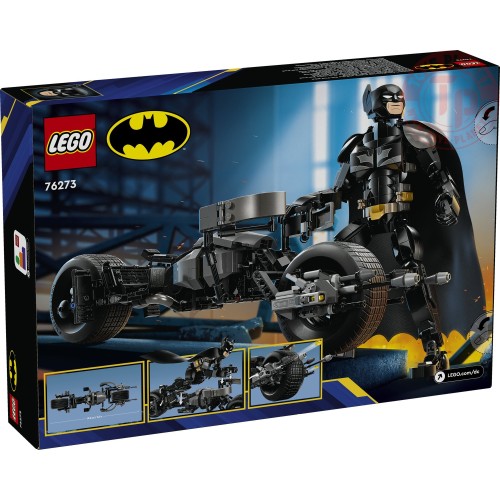 Personaggio costruibile di Batman con Bat-Pod LEGO DC BATMAN 76273 LEGO