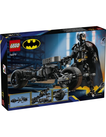 Personaggio costruibile di Batman con Bat-Pod LEGO DC BATMAN 76273 LEGO