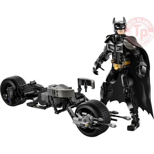 Personaggio costruibile di Batman con Bat-Pod LEGO DC BATMAN 76273 LEGO
