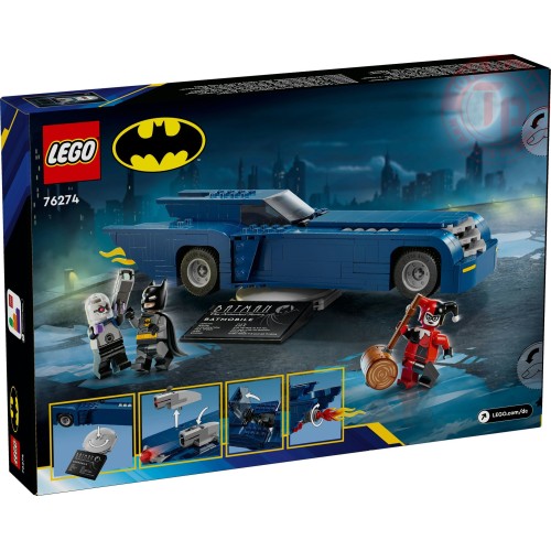 Batman con Batmobile vs. Harley Quinn e Mr. Freeze LEGO DC BATMAN 76274 LEGO