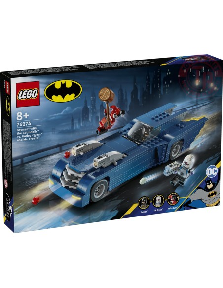 Batman con Batmobile vs. Harley Quinn e Mr. Freeze LEGO DC BATMAN 76274 LEGO