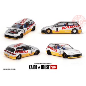 HONDA CIVIC (EF) KANJO V1 1987 1:64 KHMG139 Mini Gt