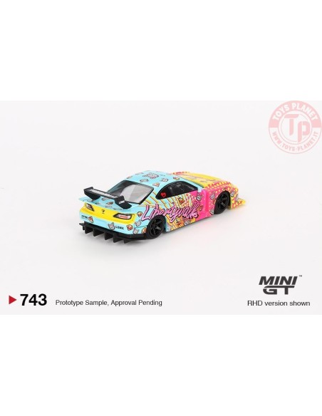 NISSAN SILVIA S15 LB-SUPER SILHOUETTE LB KUMA 1999 1:64 MGT00743-R Mini Gt