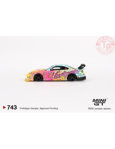 NISSAN SILVIA S15 LB-SUPER SILHOUETTE LB KUMA 1999 1:64 MGT00743-R Mini Gt