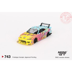 NISSAN SILVIA S15 LB-SUPER SILHOUETTE LB KUMA 1999 1:64 MGT00743-R MINI GT