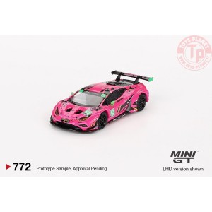 LAMBORGHINI HURACAN GT3 EVO2 N83 IRON DAMES DAYTONA 24 HRS 2023 1:64 MGT00772-L MINI GT
