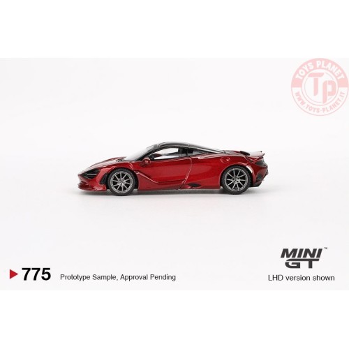MCLAREN 750S AMARANTH RED 2023 1:64 MGT00775-L Mini Gt