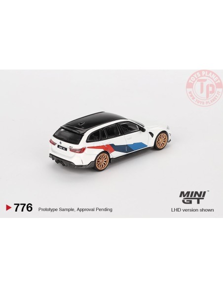 BMW M3 TOURING (G81) M PERFORMANCE ALPINE WHITE 2023 1:64 MGT00776-L Mini Gt