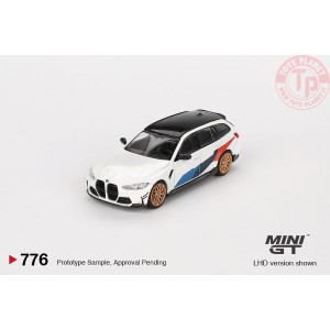 BMW M3 TOURING (G81) M PERFORMANCE ALPINE WHITE 2023 1:64 MGT00776-L MINI GT