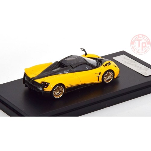 PAGANI HUAYRA ROADSTER YELLOW 1:64 LCD64015-Y LCD MODELS
